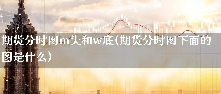 期货分时图m头和w底(期货分时图下面的图是什么)_https://www.nccrq.com_期货技术_第1张