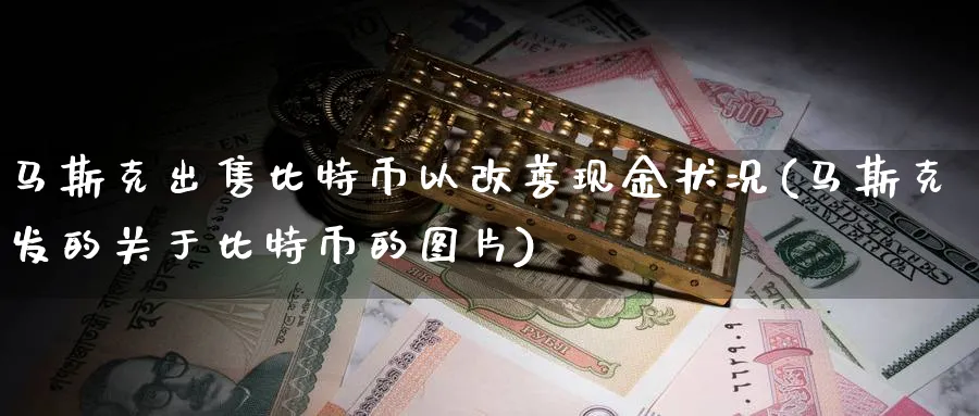 马斯克出售比特币以改善现金状况(马斯克发的关于比特币的图片)_https://www.nccrq.com_期货品种_第1张