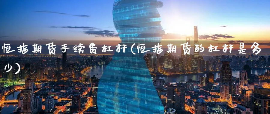 恒指期货手续费杠杆(恒指期货的杠杆是多少)_https://www.nccrq.com_内盘期货_第1张