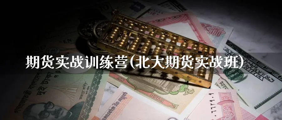 期货实战训练营(北大期货实战班)_https://www.nccrq.com_国际期货_第1张
