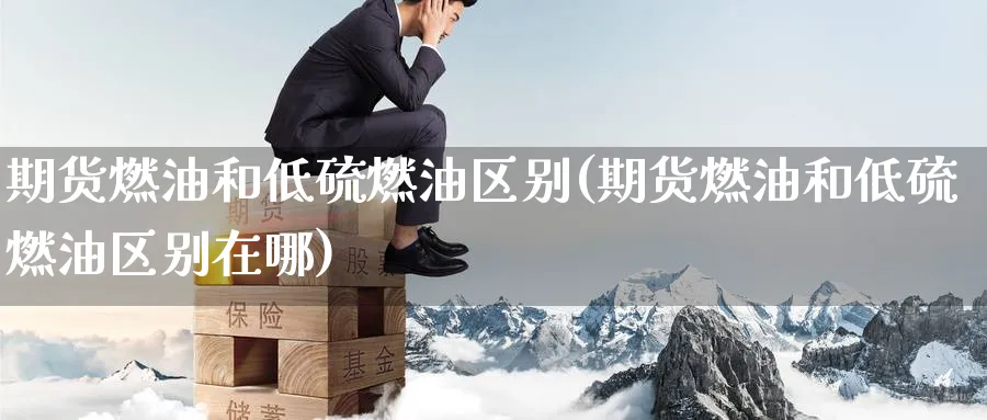 期货燃油和低硫燃油区别(期货燃油和低硫燃油区别在哪)_https://www.nccrq.com_期货分析_第1张