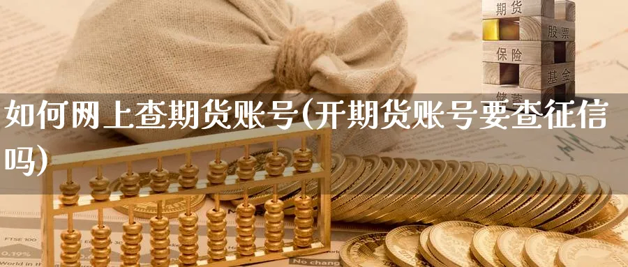 如何网上查期货账号(开期货账号要查征信吗)_https://www.nccrq.com_国际期货_第1张