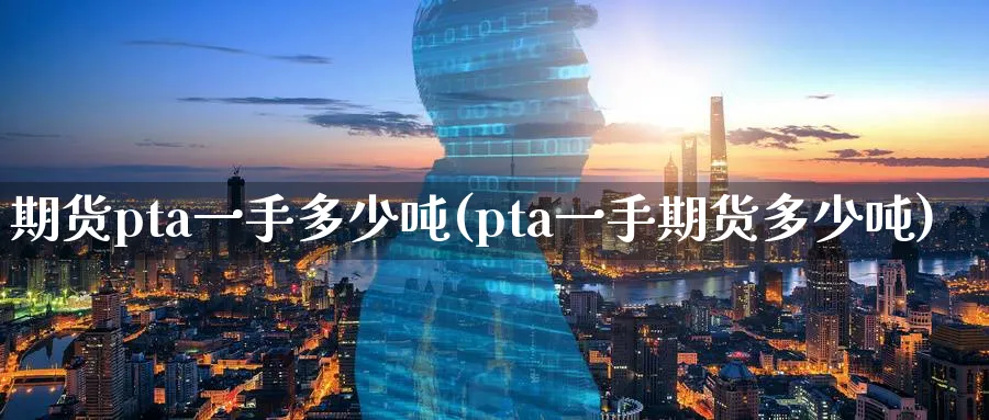 期货pta一手多少吨(pta一手期货多少吨)_https://www.nccrq.com_期货公司_第1张