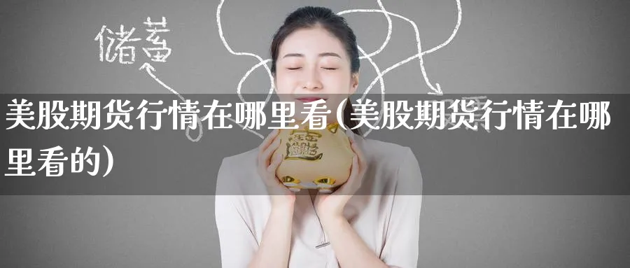 美股期货行情在哪里看(美股期货行情在哪里看的)_https://www.nccrq.com_期货交易_第1张
