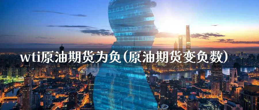 wti原油期货为负(原油期货变负数)_https://www.nccrq.com_恒生指数_第1张