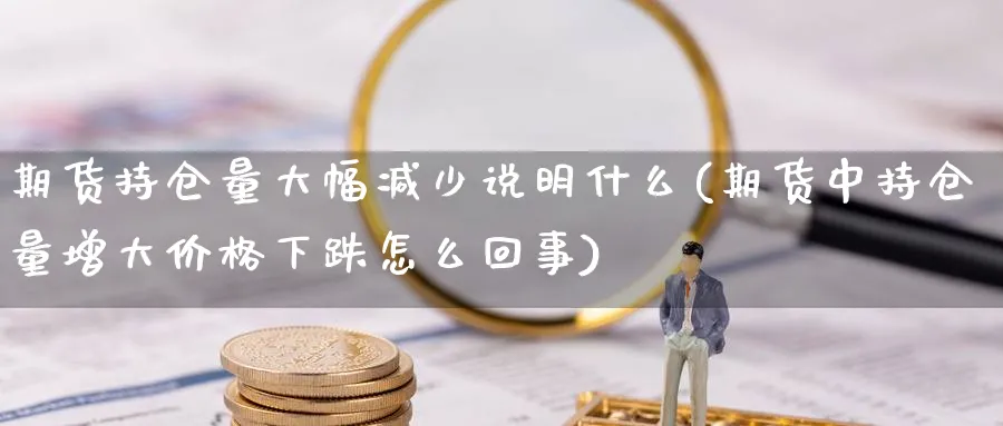 期货持仓量大幅减少说明什么(期货中持仓量增大价格下跌怎么回事)_https://www.nccrq.com_股指期货_第1张