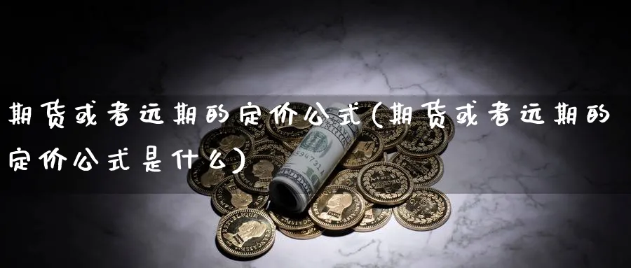 期货或者远期的定价公式(期货或者远期的定价公式是什么)_https://www.nccrq.com_期货品种_第1张