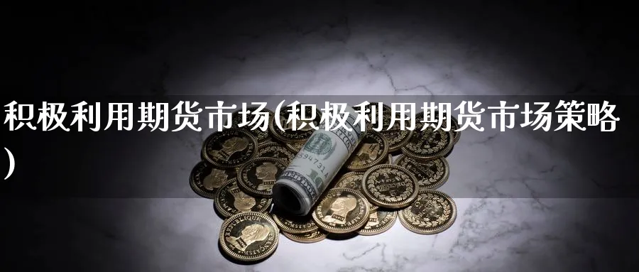 积极利用期货市场(积极利用期货市场策略)_https://www.nccrq.com_期货品种_第1张