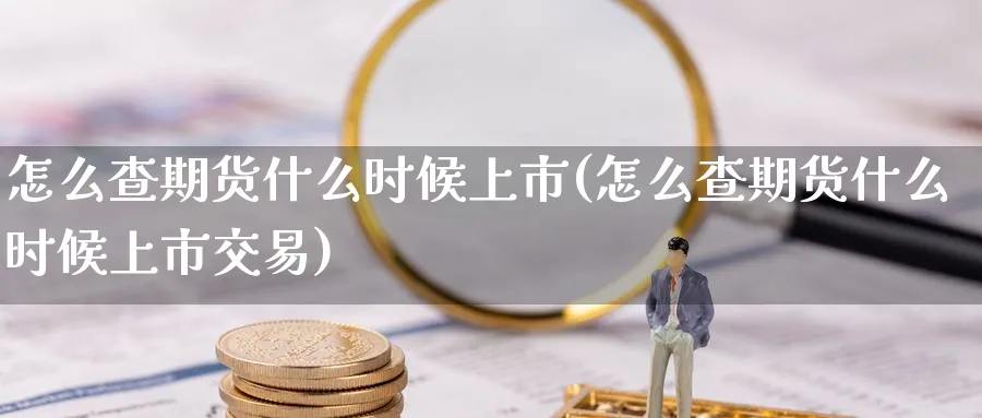 怎么查期货什么时候上市(怎么查期货什么时候上市交易)_https://www.nccrq.com_内盘期货_第1张