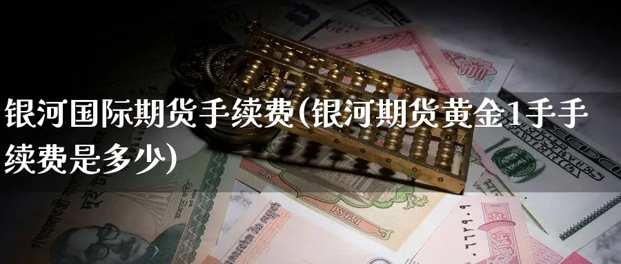 银河国际期货手续费(银河期货黄金1手手续费是多少)_https://www.nccrq.com_期货交易_第1张