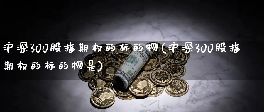 沪深300股指期权的标的物(沪深300股指期权的标的物是)_https://www.nccrq.com_原油期货_第1张