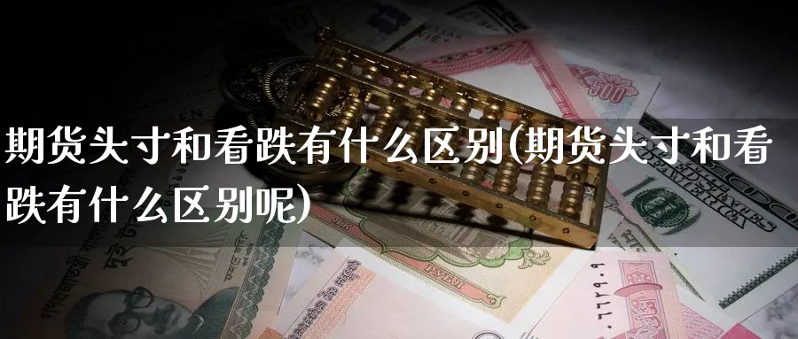 期货头寸和看跌有什么区别(期货头寸和看跌有什么区别呢)_https://www.nccrq.com_期货行情_第1张
