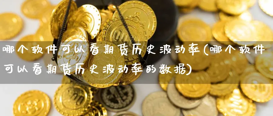 哪个软件可以看期货历史波动率(哪个软件可以看期货历史波动率的数据)_https://www.nccrq.com_纳指期货_第1张
