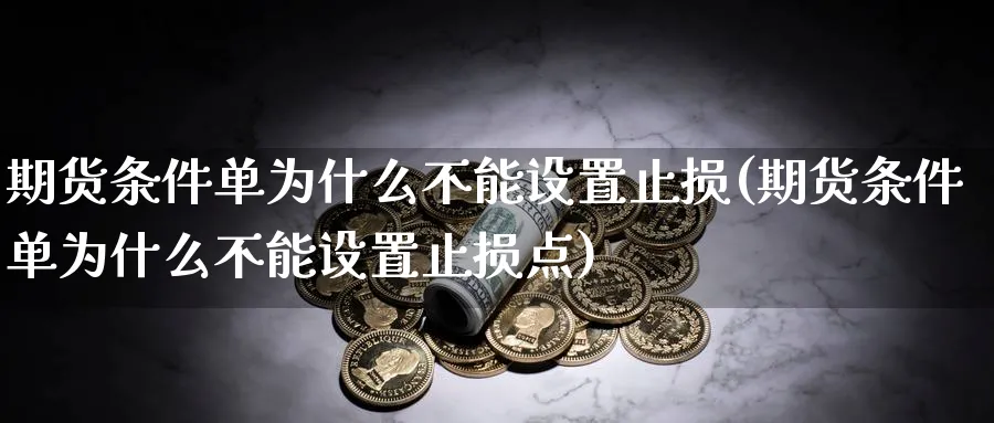 期货条件单为什么不能设置止损(期货条件单为什么不能设置止损点)_https://www.nccrq.com_期货品种_第1张