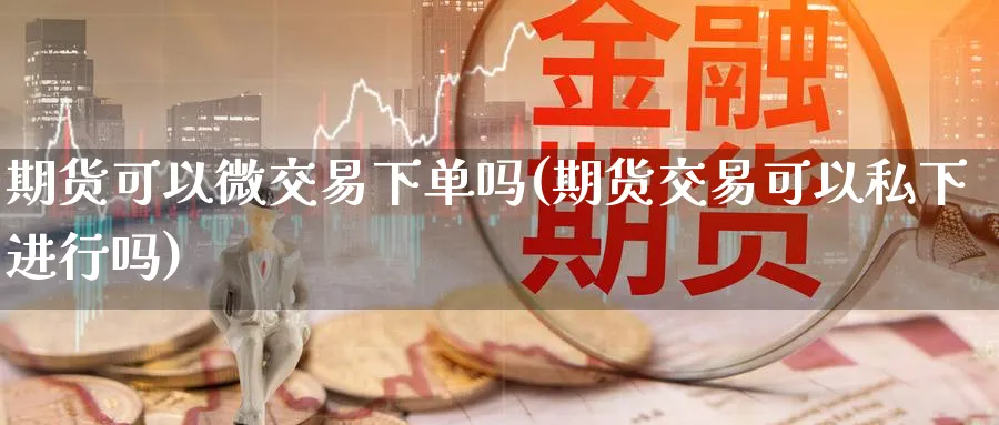 期货可以微交易下单吗(期货交易可以私下进行吗)_https://www.nccrq.com_期货培训_第1张