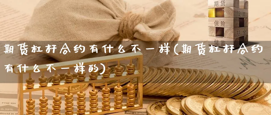 期货杠杆合约有什么不一样(期货杠杆合约有什么不一样的)_https://www.nccrq.com_期货分析_第1张