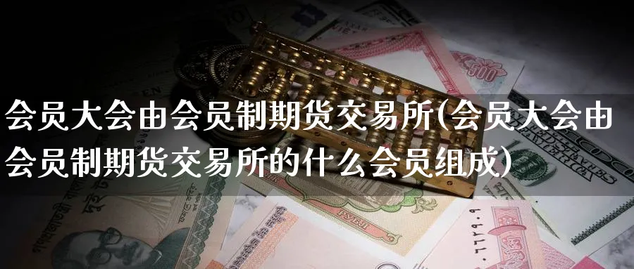 会员大会由会员制期货交易所(会员大会由会员制期货交易所的什么会员组成)_https://www.nccrq.com_期货行情_第1张