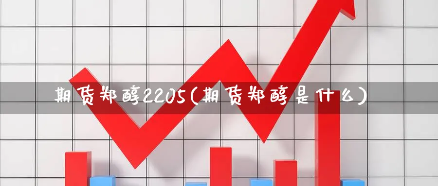 期货郑醇2205(期货郑醇是什么)_https://www.nccrq.com_期货入门_第1张