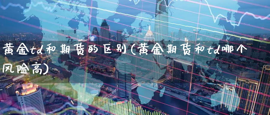黄金td和期货的区别(黄金期货和td哪个风险高)_https://www.nccrq.com_期货入门_第1张