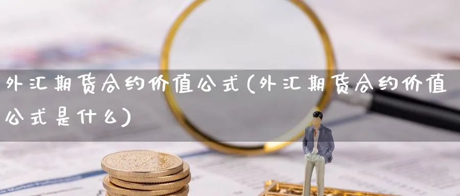 外汇期货合约价值公式(外汇期货合约价值公式是什么)_https://www.nccrq.com_原油期货_第1张