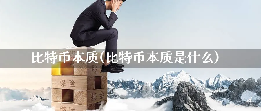 比特币本质(比特币本质是什么)_https://www.nccrq.com_币圈资讯_第1张