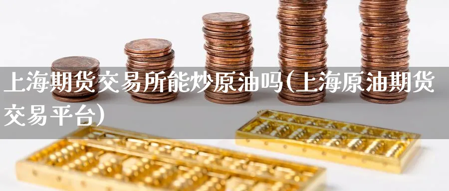 上海期货交易所能炒原油吗(上海原油期货交易平台)_恒指期货_第1张_南辞期货直播间 上海期货交易所能炒原油吗(上海原油期货交易平台)_https://www.nccrq.com_恒指期货_第1张